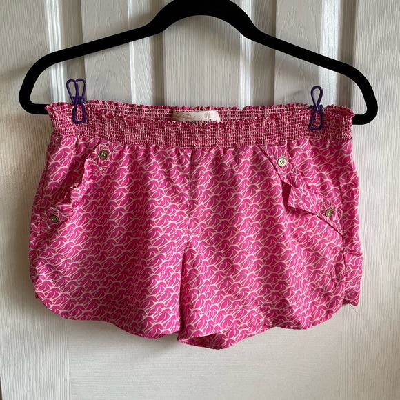 Rewind Pink Printed Summer Short Shorts Size 9 - Picture 2 of 8